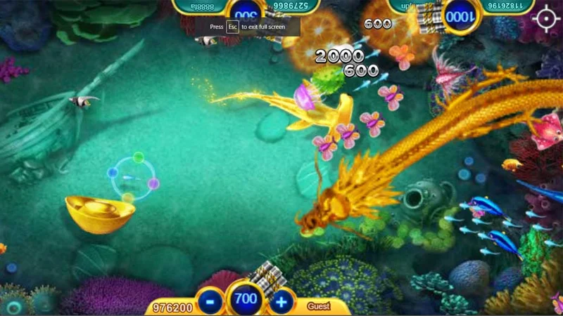 ban ca doi thuong tren mobile 3 Có thể chơi bắn cá đổi thưởng trên mobile bằng cách bắn đơn lẻ